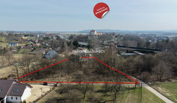 Działka inwestycyjna Morawica