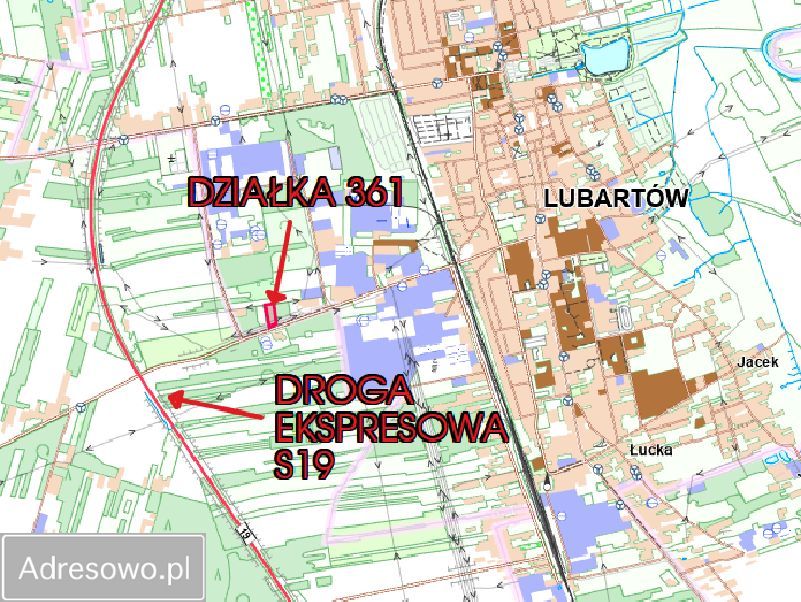 Działka budowlana Lubartów, ul. Nowodworska. Zdjęcie 4