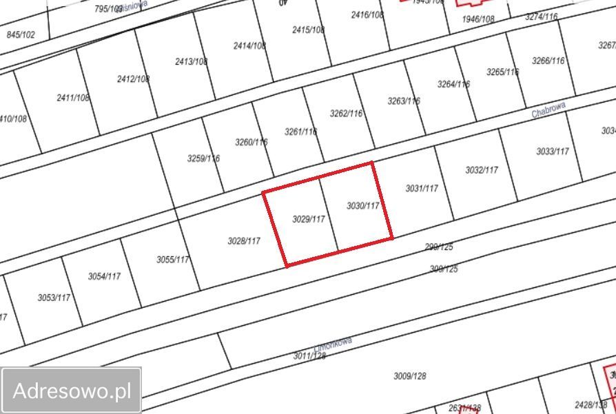 Działka budowlana Tarnowskie Góry Opatowice, ul. Chabrowa. Zdjęcie 3