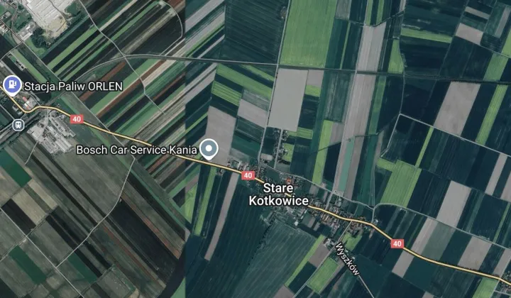 Działka rolno-budowlana Stare Kotkowice, ul. Polna