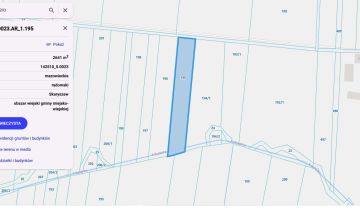 Działka rolna Odechów