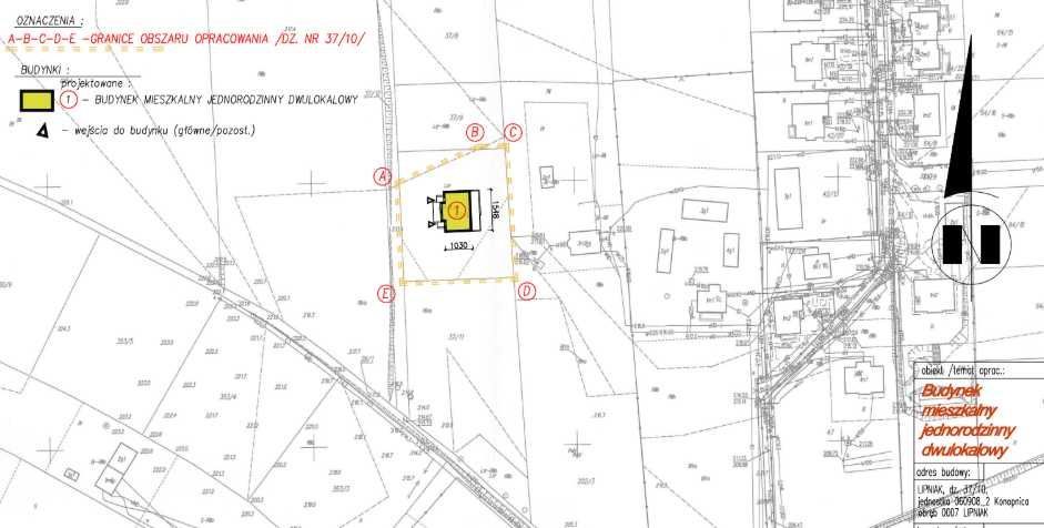 Działka budowlana Lipniak. Zdjęcie 3