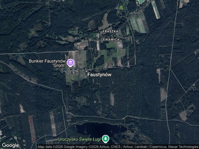 Działka budowlana Faustynów Fraszka. Zdjęcie 1