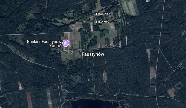 Działka budowlana Faustynów Fraszka