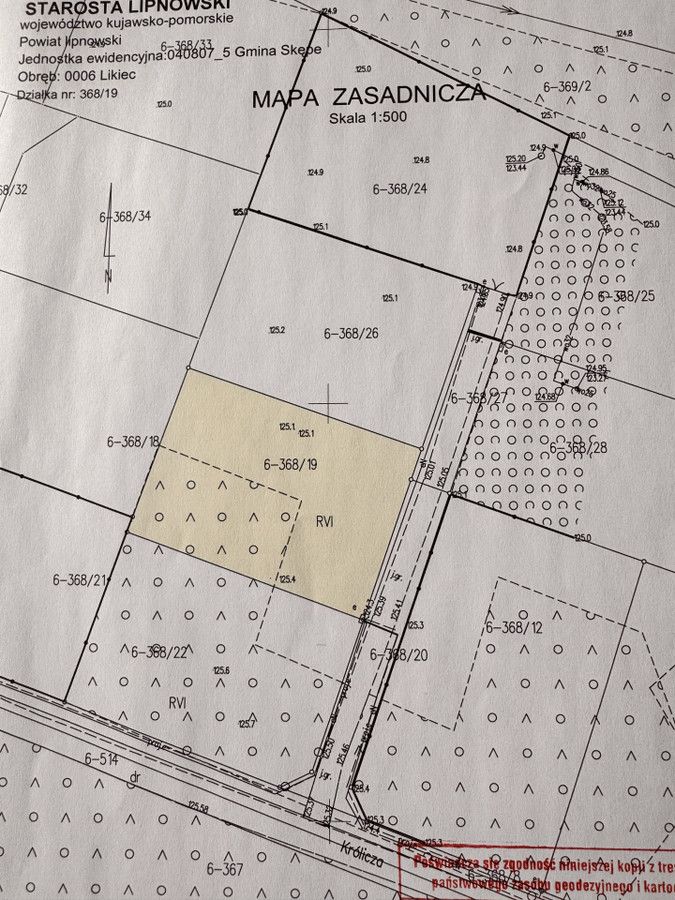 Działka rolno-budowlana Likiec. Zdjęcie 2