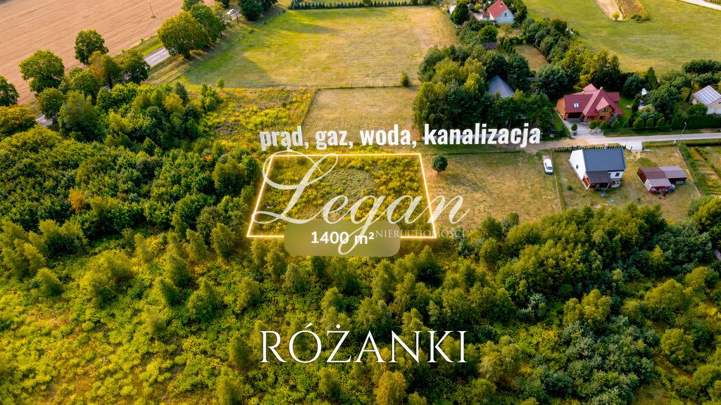 Działka budowlana Różanki, ul. Północna. Zdjęcie 3