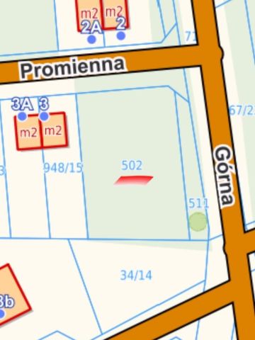 Działka budowlana Bezrzecze, ul. Promienna. Zdjęcie 1