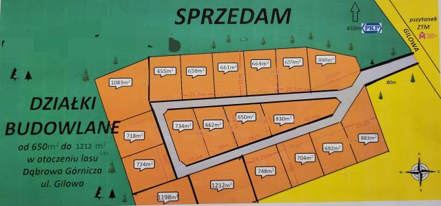 Działka budowlana Dąbrowa Górnicza Sikorka, ul. Czajkowa. Zdjęcie 2