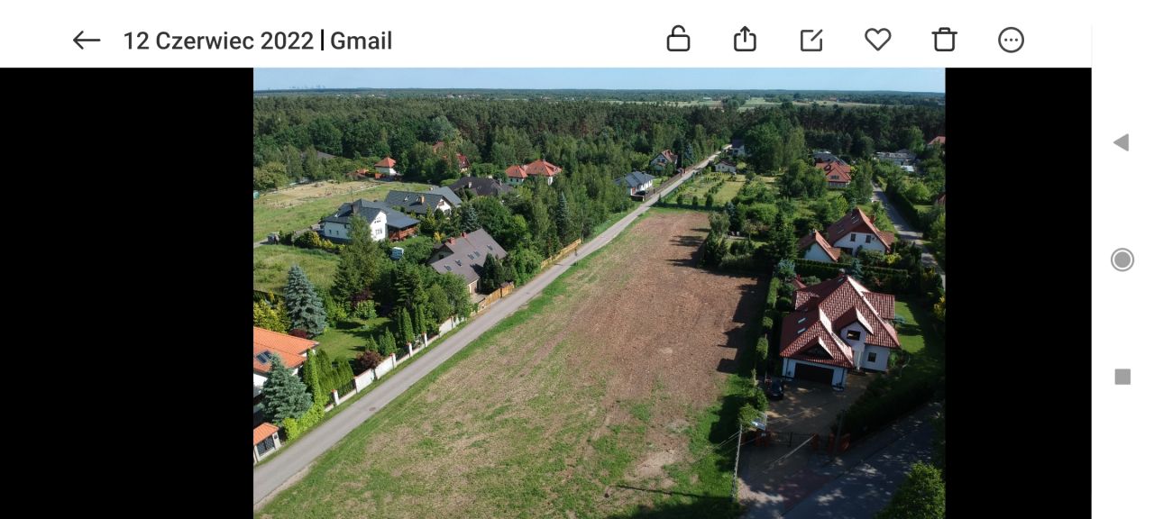 Działka budowlana Dębina, ul. Polna. Zdjęcie 2