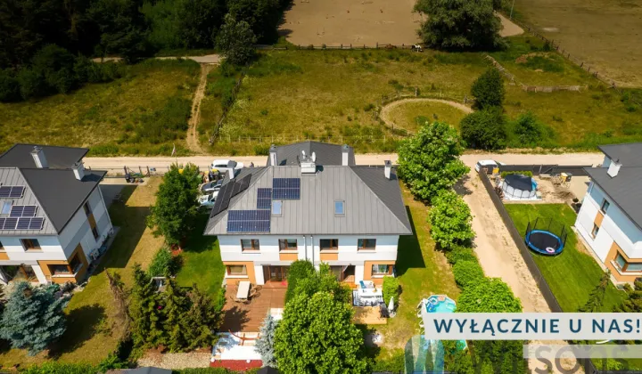 bliźniak, 5 pokoi Łomianki Dolne, ul. Kościelna Droga