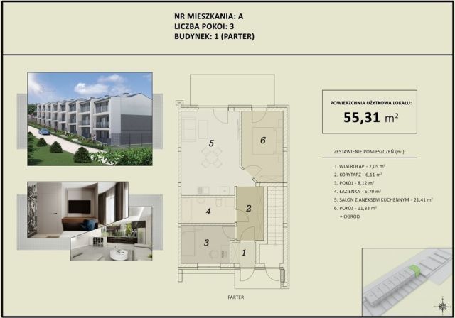 Mieszkanie 3-pokojowe Rzeszów, ul. Wichrowa. Zdjęcie 9