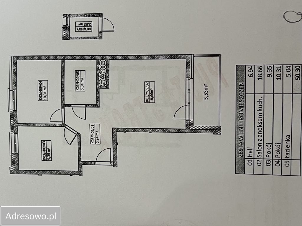 Mieszkanie 3-pokojowe Rzeszów Wilkowyja, ul. Bałtycka. Zdjęcie 12