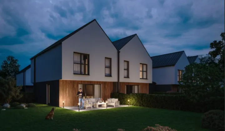 dom szeregowy, 4 pokoje Falenty Nowe