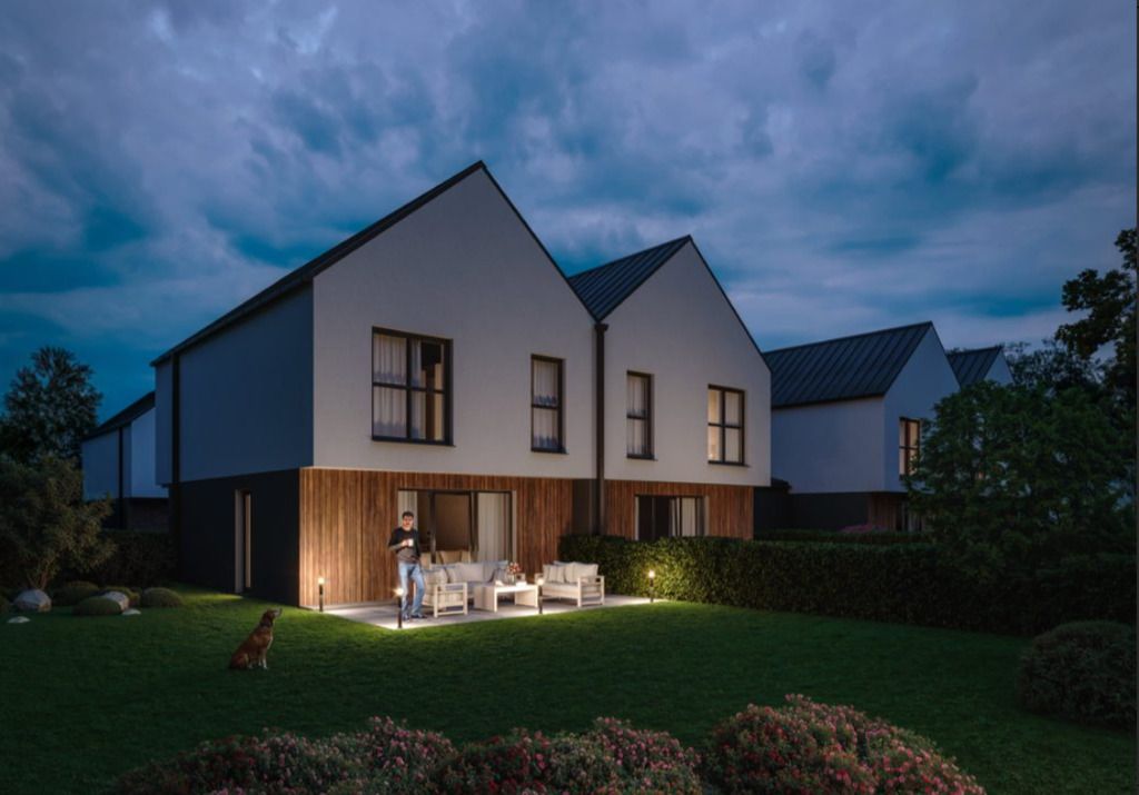 dom szeregowy, 4 pokoje Falenty Nowe