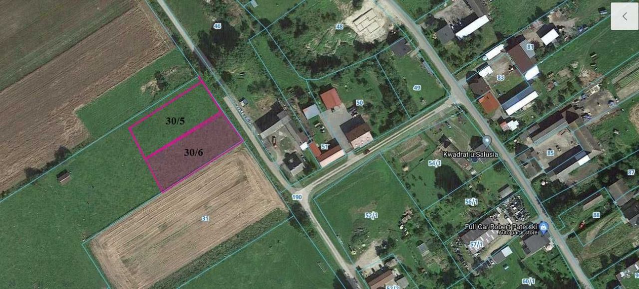 Działka Sińczyca, bez pośrednika 1500 m2 120 000 zł