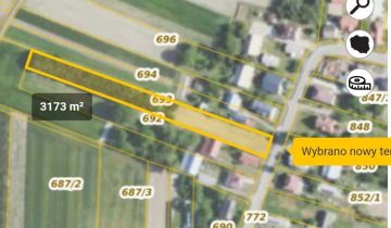 Działka rolno-budowlana Wólka Pełkińska