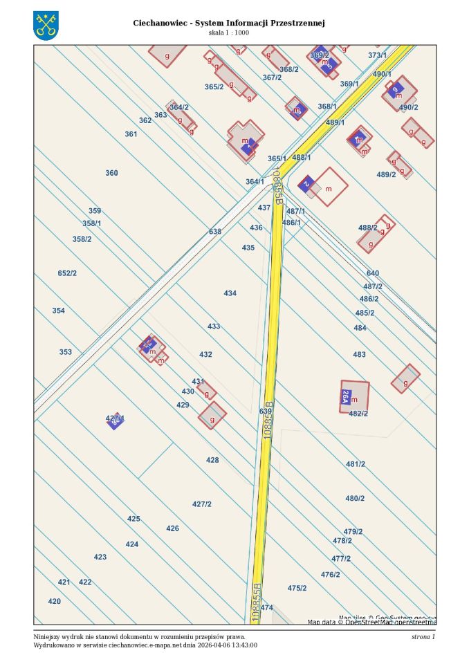 Działka budowlana Zadobrze. Zdjęcie 2