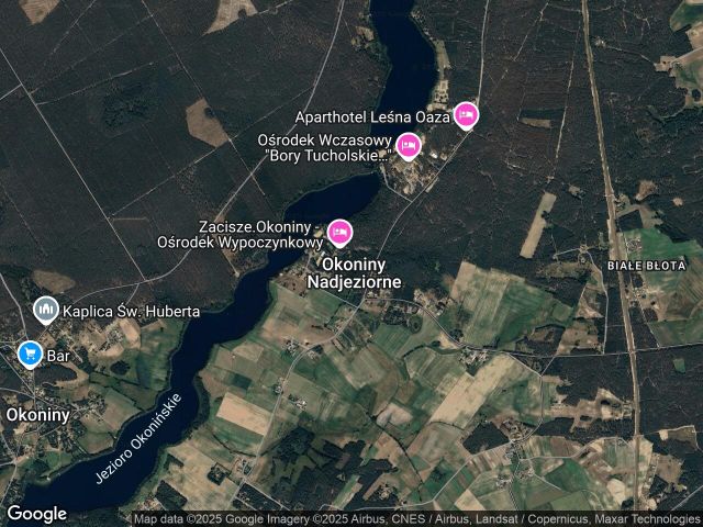 Działka rekreacyjna Okoniny Nadjeziorne. Zdjęcie 1
