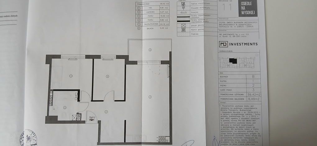 Mieszkanie 3-pokojowe Siemiatycze, ul. Wysoka. Zdjęcie 8