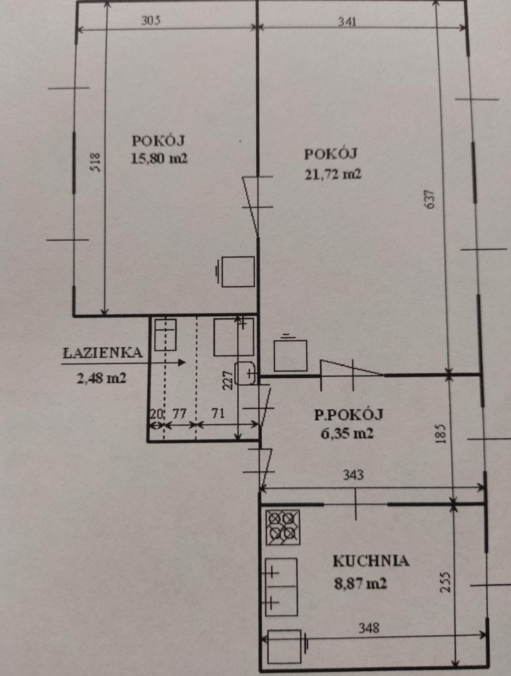 Mieszkanie 2-pokojowe Ząbkowice Śląskie, rynek Rynek. Zdjęcie 5