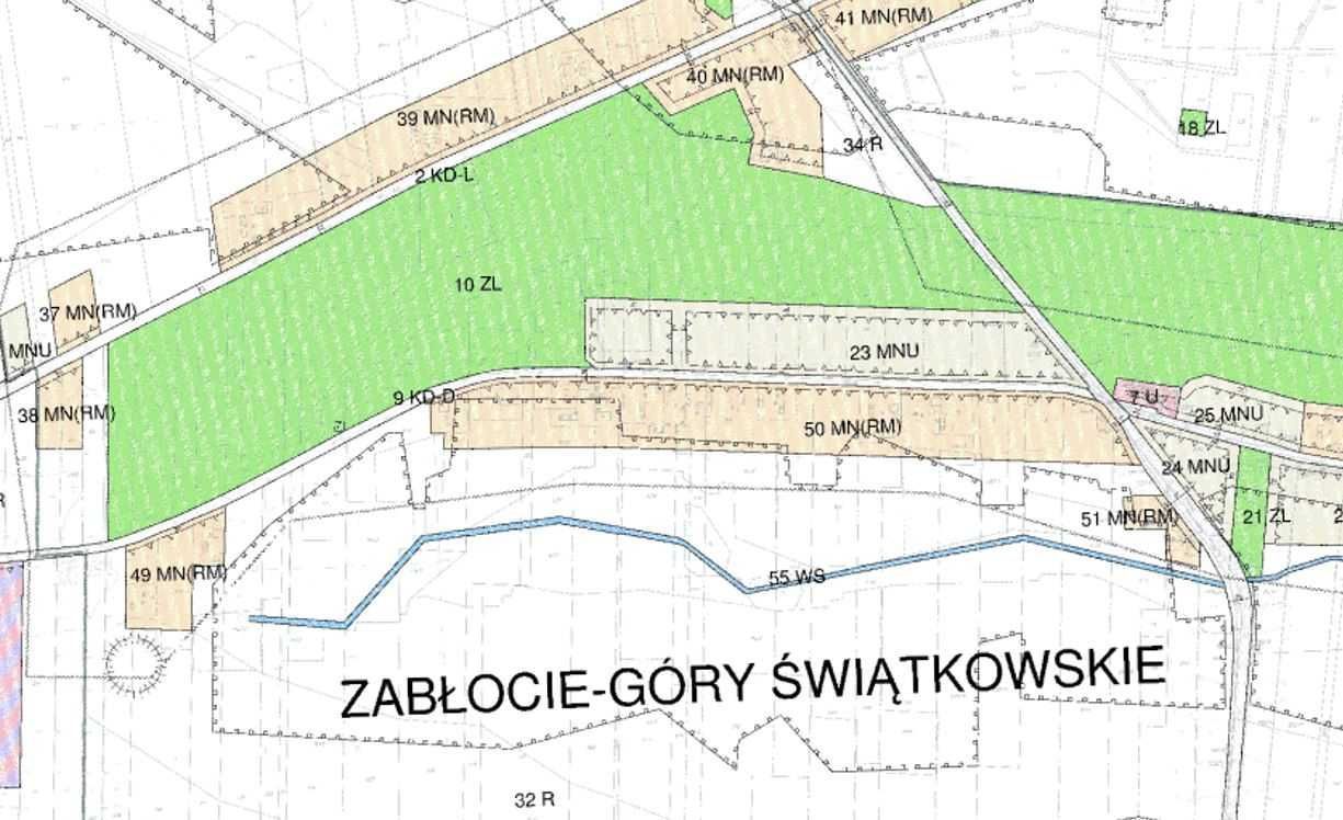 Działka budowlana Zabłocie. Zdjęcie 2