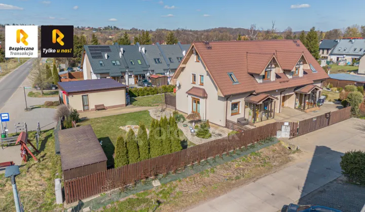 bliźniak, 4 pokoje Radunica