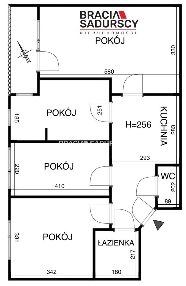 Mieszkanie 4-pokojowe Kraków Łagiewniki, ul. Zakopiańska. Zdjęcie 39