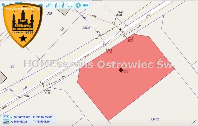 Działka budowlana Piaski Brzóstowskie. Zdjęcie 1