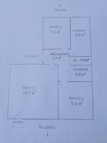 Mieszkanie 3-pokojowe Gdynia Obłuże, ul. Stolarska. Zdjęcie 17