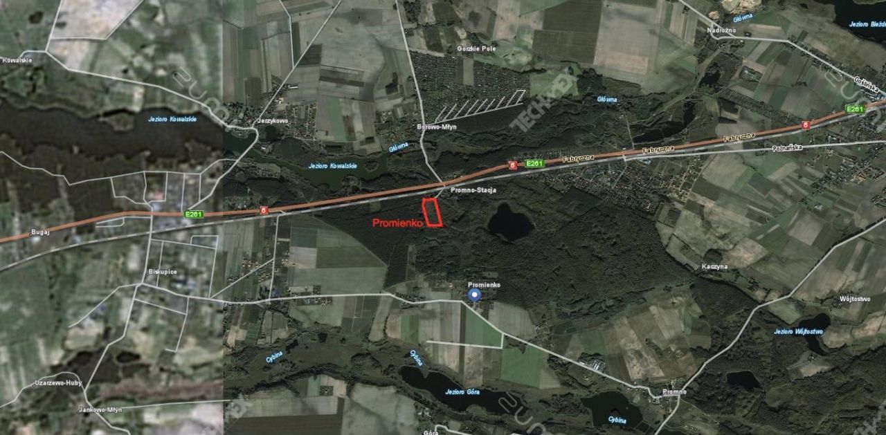 Działka rolno-budowlana Promienko. Zdjęcie 4