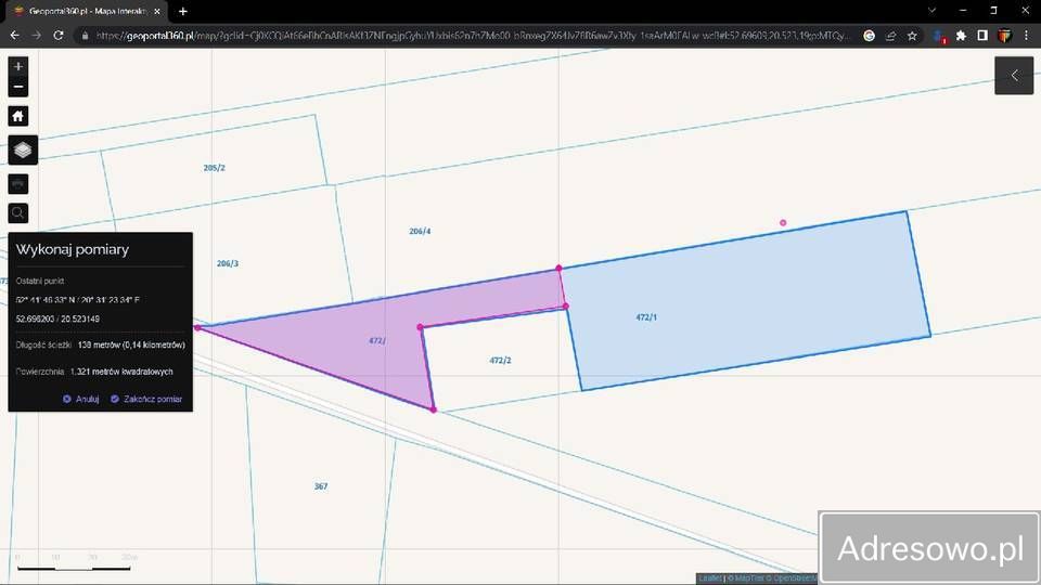 Działka budowlana Kondrajec. Zdjęcie 7