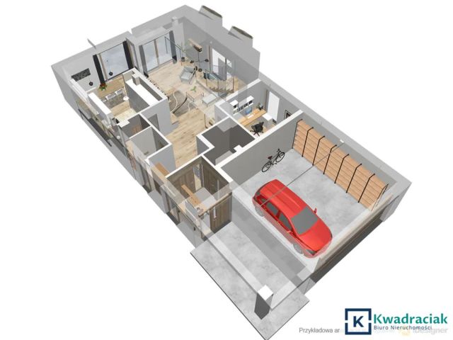 dom wolnostojący, 4 pokoje Łysa Góra. Zdjęcie 22