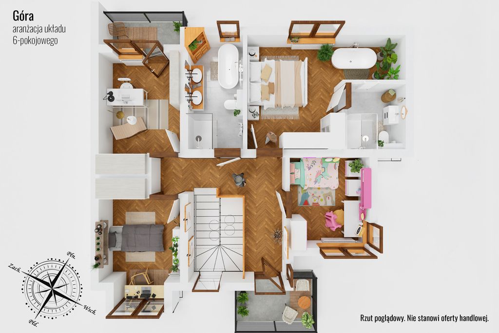 dom szeregowy, 6 pokoi Warszawa Wawer. Zdjęcie 16