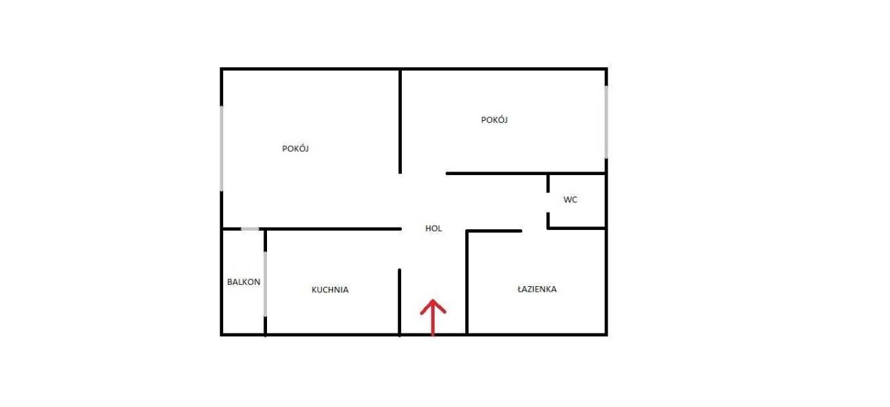 Mieszkanie 2-pokojowe Kraków Podgórze, ul. Lipska. Zdjęcie 8