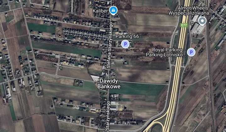 Działka budowlana Dawidy Bankowe, ul. Bieszczadzka