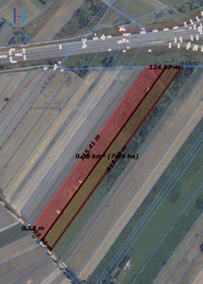 Działka inwestycyjna Stryków. Zdjęcie 2