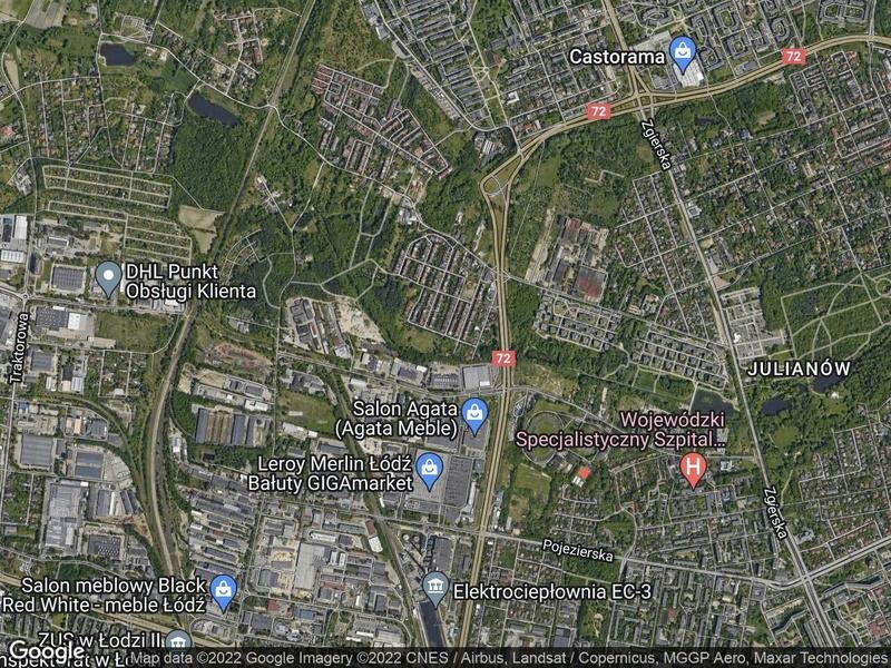 Działka budowlana Łódź Radogoszcz, ul. Osadnicza