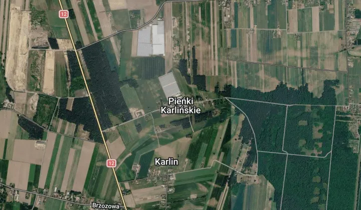 Działka rolno-budowlana Pieńki Karlińskie