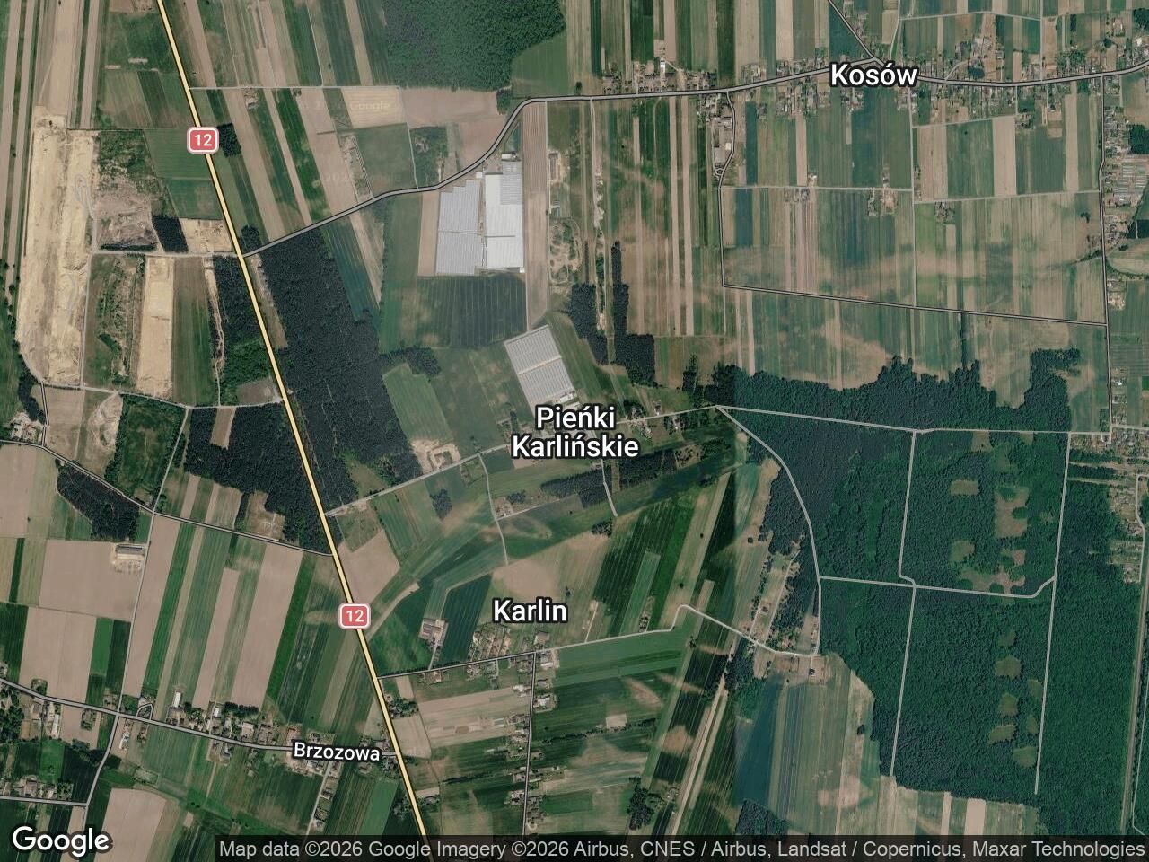 Działka rolno-budowlana Pieńki Karlińskie. Zdjęcie 1