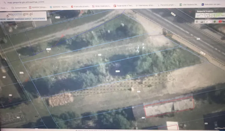 Działka leśna Gwizdały