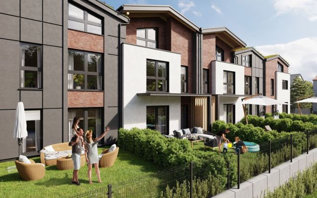 dom szeregowy, 5 pokoi Gdańsk Morena, ul. Olchowa. Zdjęcie 2