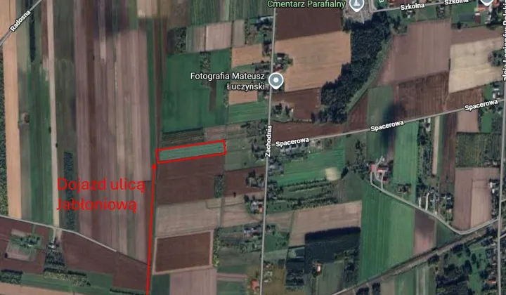 Działka rolna Bednary