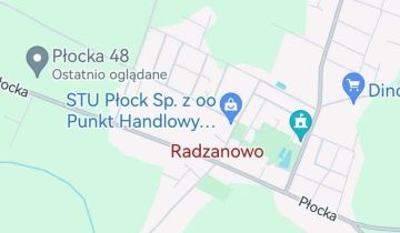 Działka budowlana Radzanowo, ul. Płocka
