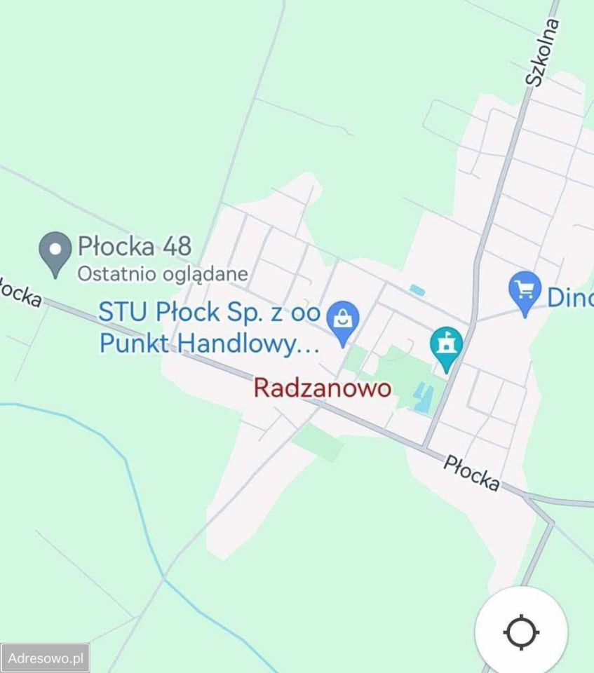 Działka budowlana Radzanowo, ul. Płocka. Zdjęcie 2