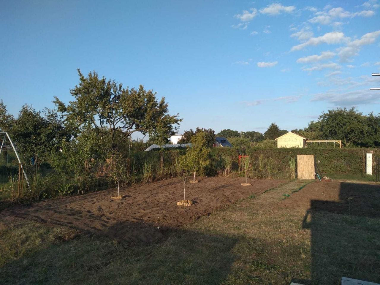 Działka rod Szczecin Załom, os. Kasztanowe. Zdjęcie 2