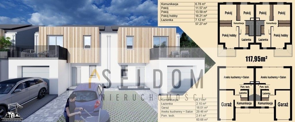 bliźniak, 5 pokoi Ozimek. Zdjęcie 12