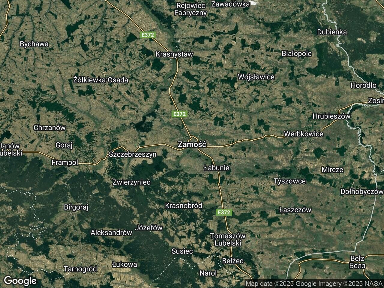 Działka budowlana Zamość Karolówka