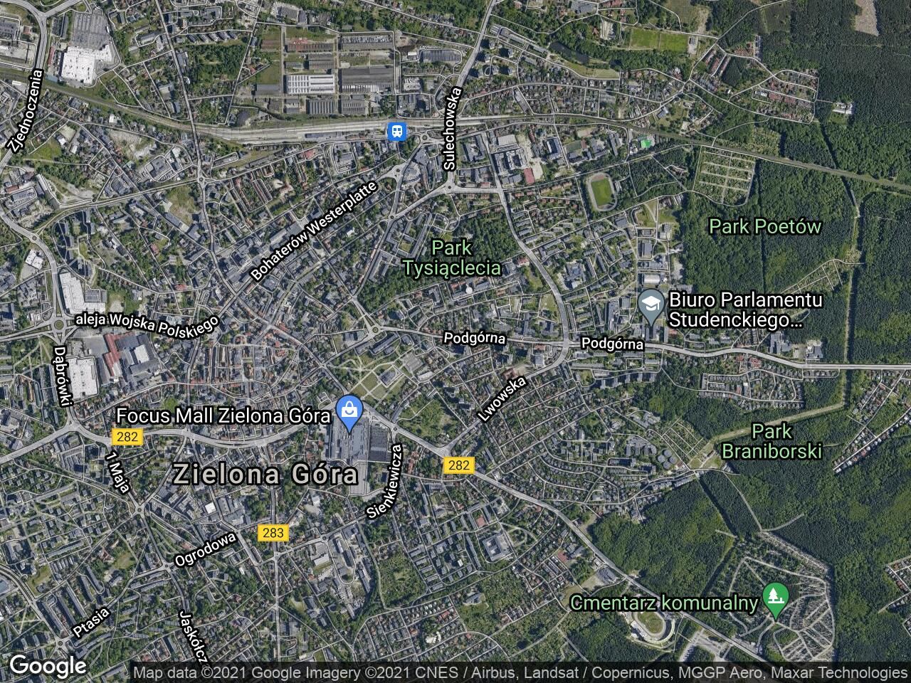 Lokal Zielona Góra, ul. Podgórna