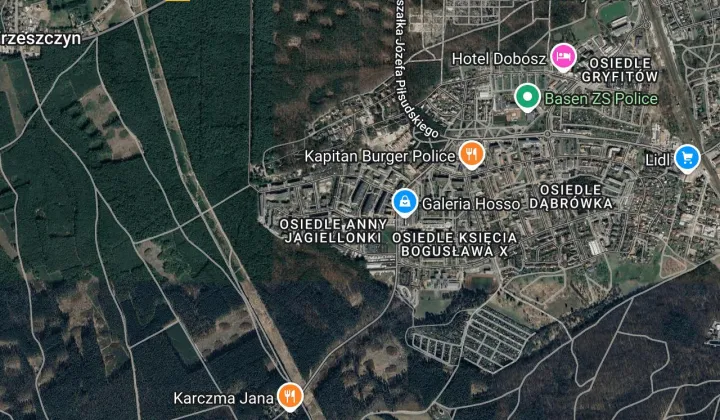 Mieszkanie 3-pokojowe Police, ul. kard. Stefana Wyszyńskiego