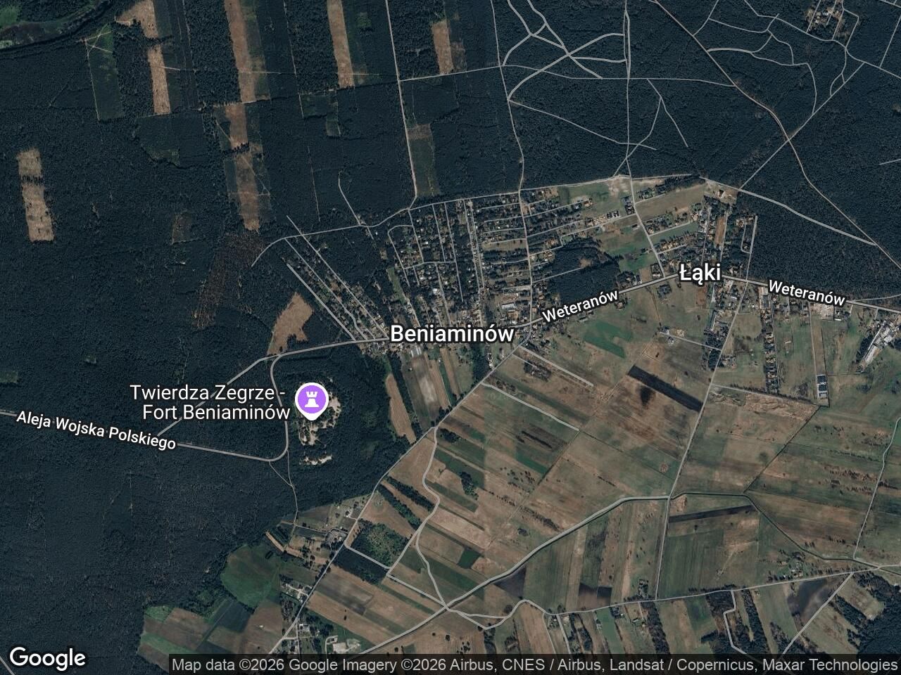 Działka rolno-budowlana Beniaminów, ul. Fortowa. Zdjęcie 1